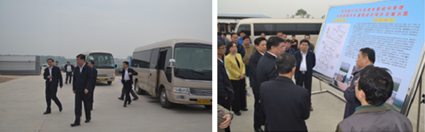 水利部、山東省領(lǐng)導(dǎo)到華泰保爾公司齊河灌溉項目地調(diào)研